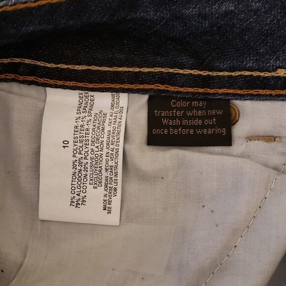 Nine West Bootcut stretch jeans size 10 average - Picture 6 of 6